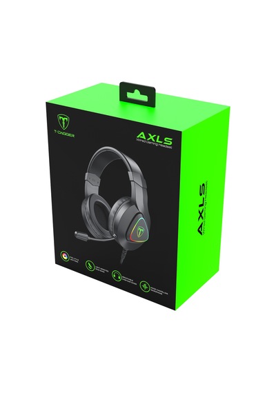 T-dagger T-rgh306 Axls, 7.1 Surround Sound, Renkli Aydınlatma, 2.10mt Usb Kablolu, Mikrofonlu, Gaming Kulaklık