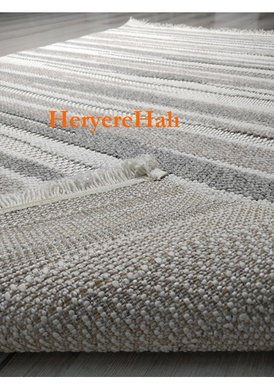 Eko Halı Motto MOT 02 WHITE BEIGE-130X190