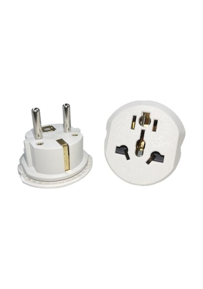 Europe America Converter Çok Fonksiyonlu Global Seyahat Adaptör Çevirici Priz Üstü Soket 16ah 250v 1adet Çok Renkli