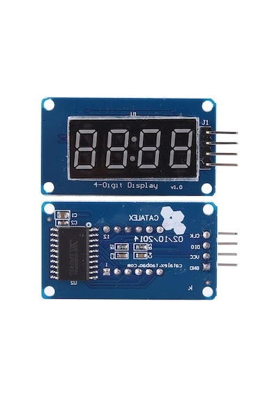 Emes Robotik Tm1637 4 Hane 4 Digit Dijital Seri 7 Segment Ekran Saat Iıc Tm1637 4 Modül