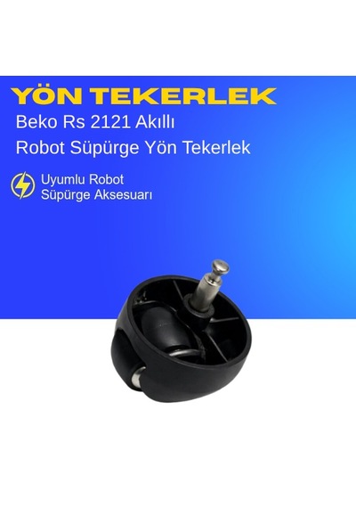Beko Rs 2121 Akıllı Robot Süpürge Yön Tekerlek Aksesuarları Yedek Parça
