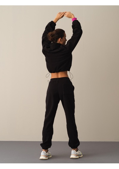 Xint Siyah Oversize Sweat Pantolon 470365