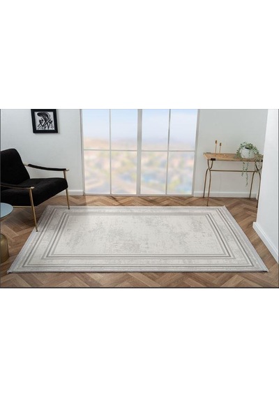Çam Halı Scarlet Sc002g Gri Modern Desen Salon Halısı