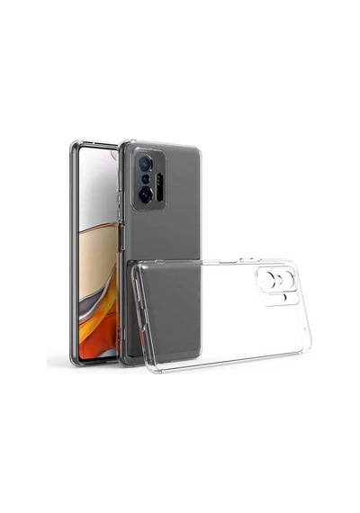 Xiaomi Mi 11T Pro 5G Kılıf Lüx Şeffaf Kamera Lens Korumalı Silikon Kılıf