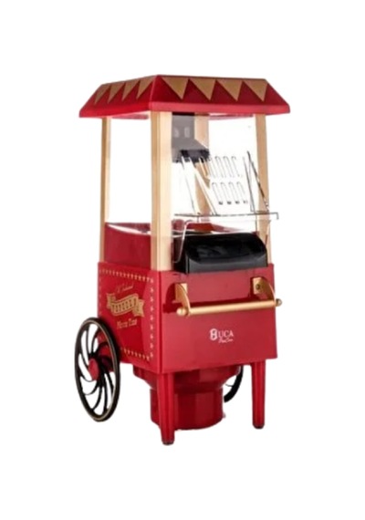 Erssıcak Hava Popcorn Makinesi Yağsız Mısır Patlatıcı Nostaljik Tasarım