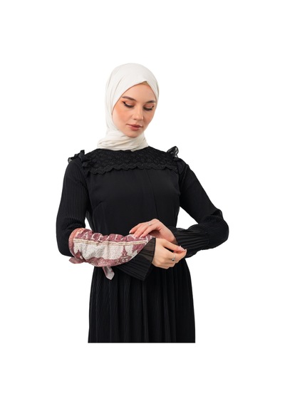 Zaytoon Filistin Eski Görüntü Yaşlanmış Ellele Kırmızı Dijital Baskılı Küçük Fular 45 45 Unisex S100052 Beyaz-kırmızı
