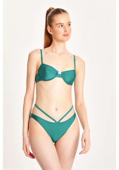 Too Salty Swimwear Kadın Yeşil Balenli Bikini Takımı 24s103st Renkli