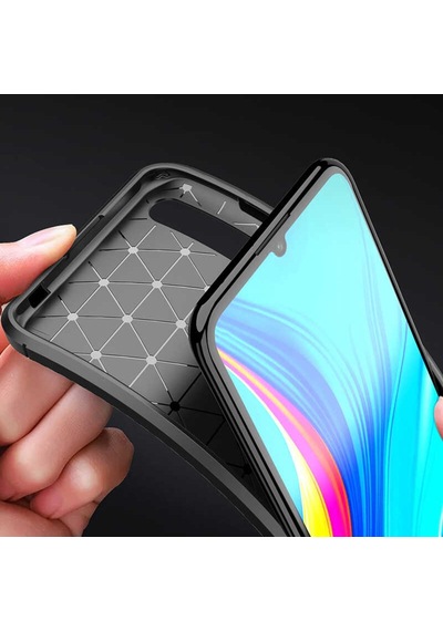 Huawei P Smart S (Y8P) Kilif Karbon Silikon Case 406653312
