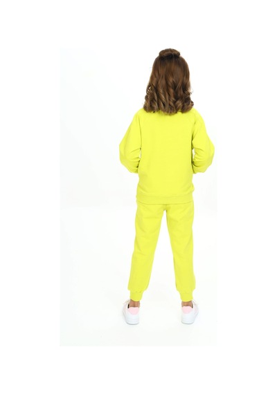 Toontoy Kids Toontoy Kız Çocuk 2'li Takım Nakış Baskılı Bisiklet Yaka Cepli Sweatshirt & Beli Paçası Lastikli Cepli Jogger Eşofman Altı - 2 İplik Açık Yeşil Toontoy Kids Toontoy Kız Çocuk 2'li Takım Nakış Baskılı Bisiklet Yaka Cepli Sweatshirt & Beli Paçası Lastikli Cepli Jogger Eşofman Altı - 2 İplik Açık Yeşil