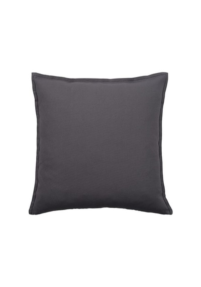 Ikea Gurlı Kırlent Kılıfı, Koyu Gri, 50x50 Cm