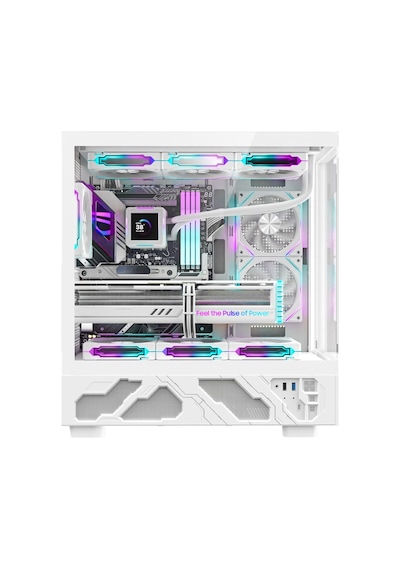 Dragos DRX8010 i5-14400F 16 GB 512 GB M2 NVMe SSD 8 GB RTX5060 Free Dos Masaüstü Oyuncu Bilgisayarı