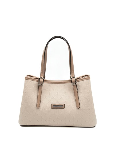 Silver Polo Sp1252 Kadın El Çantası Fashion Bej-latte