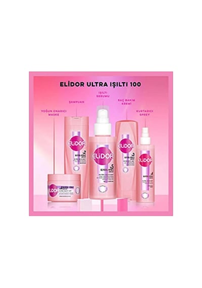 4 Adet Elidor Ultra Işıltı Şampuan 400 Ml