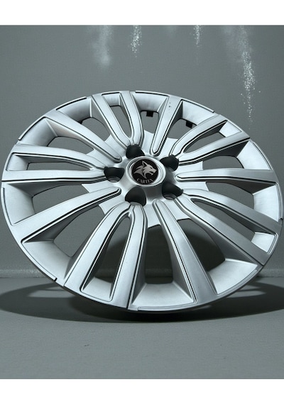 Jant Kapağı Kırılmaz 15" Egea 5 Bijon Model 1 Adet Amblem Hediyeli Easy Model