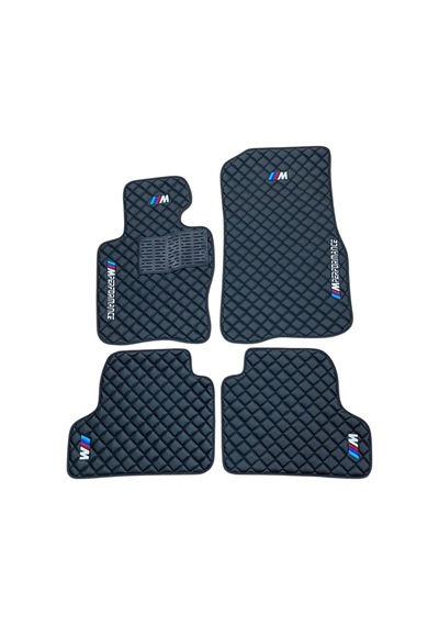 Oto Halı Paspas Bmw 5 Serisi E60 2003-2010 Uyumlu M Performance M Teknik Sport Kaymaz & Şık Tasarım - Tasarım 4