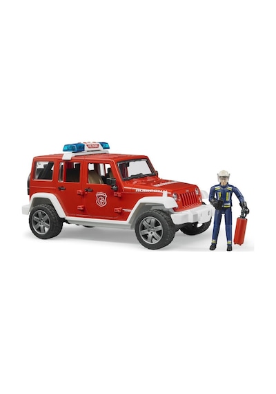 Bruder Jeep Wrangler Rubicon İtfaiye Ve İtfaiyeci Br02528