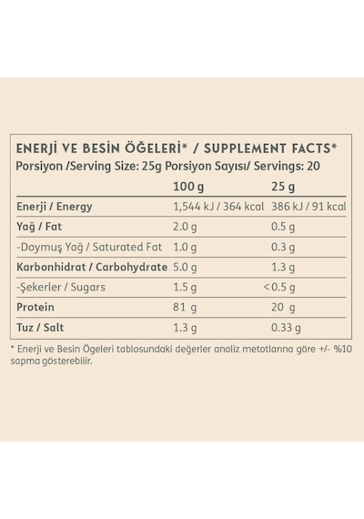 Clean Powders Protein Pudding 500 Gr Vanilya