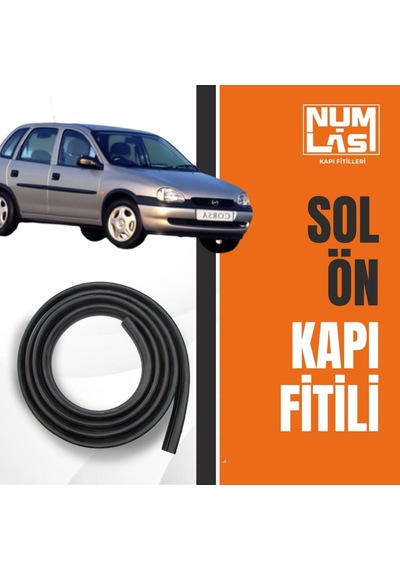 Opel Corsa B Sol Ön Kapı Fitili-a Kalite-numlas-nm6697