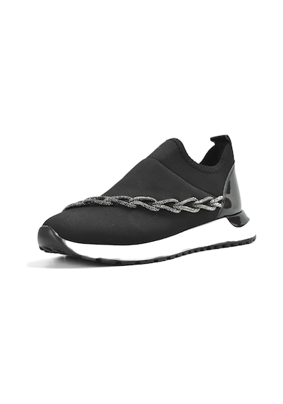 Beety 23BY.874 Siyah Streç Zincirli Kadın Sneakers Ayakkabı Siyah Beety 23BY.874 Siyah Streç Zincirli Kadın Sneakers Ayakkabı Siyah