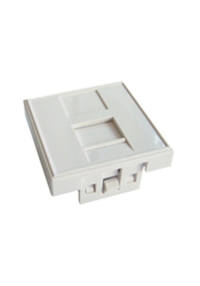 Keystone Jack Takmak İçin Priz Modülü, 1 Port, Panjurlu, 45 X 45 Mm-18047