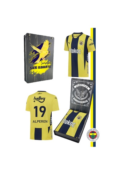 Fenerium Fenerbahçe 2024 Yeni Sezon Kişiye Özel Forma Kutulu 001