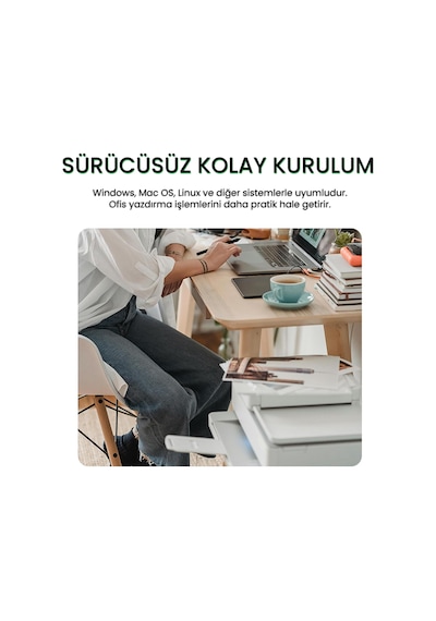 Usb B Printer Tarayıcı Yazıcı Data Kablosu 1.5 Metre