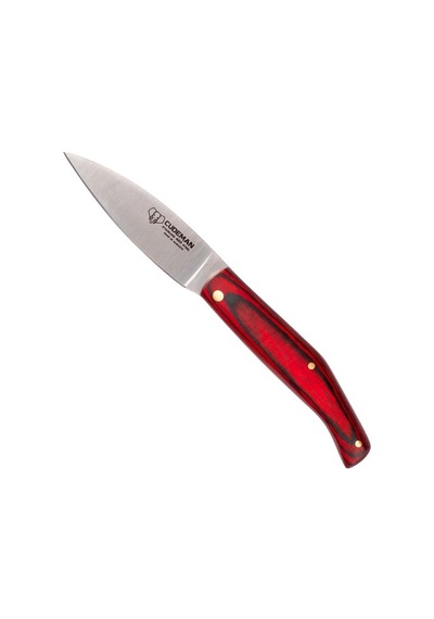 Cudeman 444-rf Catalana M Red Stamina Deri Kılıflı Kamp Çakı Kırmızı