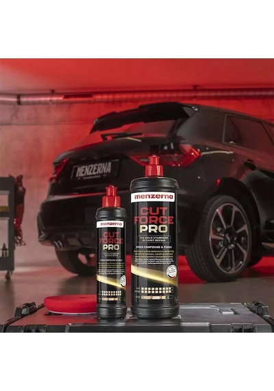 Menzerna Cut Force Pro Altın Seri Ağır Çizik Giderici Kalın Pasta - 250 Ml
