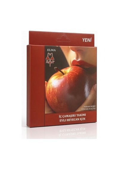 Colezium Elma Aromalı Yenilebilir İç Çamaşırı Takımı - Renkli / Standart Çok Renkli