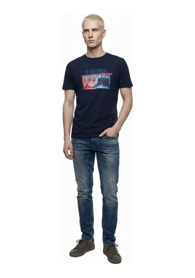 Regular Fit Erkek Tshirt K.kol Lacivert