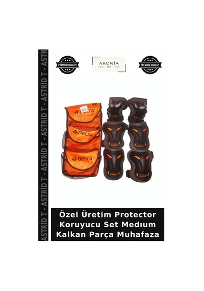 Özel Üretim Protector Koruyucu Set Medıum Kalkan Parça Muhafaza Çok Renkli