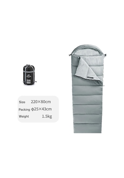 Naturehike M300 Pongee Pamuklu Uyku Tulumu -13°C