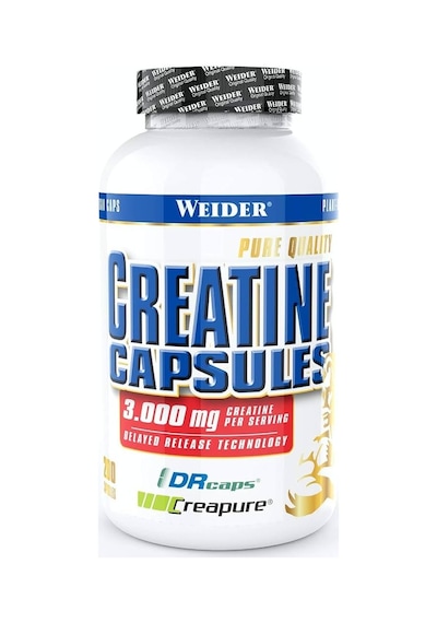 Weıder Creatine Capsules 200 Caps