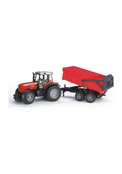 BR02045 Massey Ferguson 7480 Traktör ve Römork