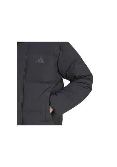 Adidas Down Puf Erkek Spor Mont - Kg1515 Siyah
