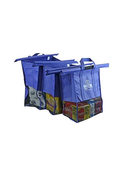 Trolley Bags Alışveriş Çantası Fileli 3'lü Set