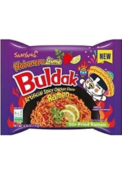 Samyang Habanero Lıme Buldak Hot Chıcken Flavor Ramen 135 G