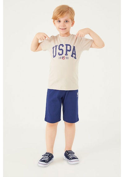 U.S. Polo Assn. Bej Erkek Çocuk Takım Bej