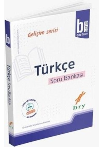 Türkçe Gelişim Serisi B Soru Bankası- Birey Eğitim Yayınları