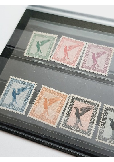 Deutsches Reich 1926 378/384 Kartal Temalı Pul Lotu
