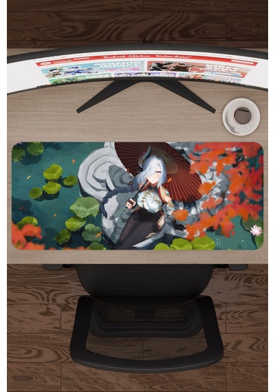 Shenhe Genshin Impact Anime Gacha V3 - 70x30 Xl Gaming Mouse Pad Fare Altlığı