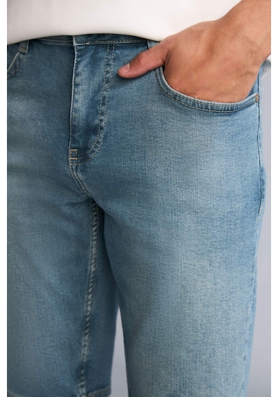 Defacto Slım Fıt Jean Bermuda F4220ax26smnm29 Yeşil-nm29