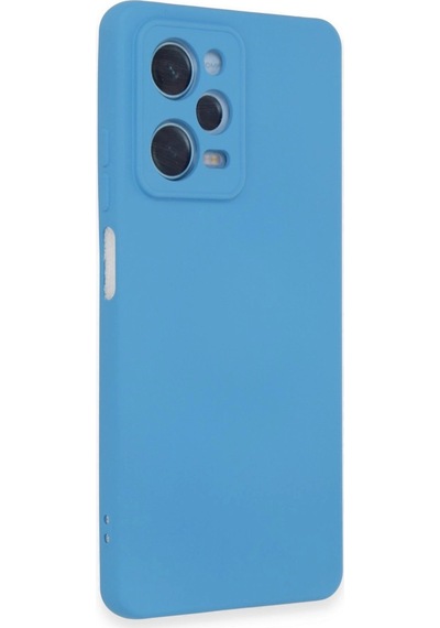 Xiaomi Redmi Note 12 Pro 5g Kılıf Nano İçi Kadife Silikon Mavi