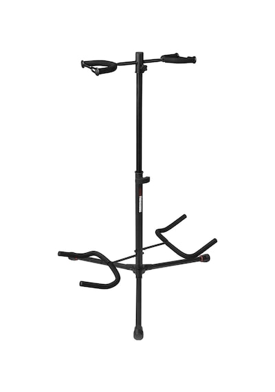 Gator Frameworks Ayarlanabilir Çift Stand İki Elektrikli Veya Akustik Gitar Tutar Gfw-gtr-2000