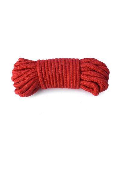 Renkli Iskota Halat 6Mm 10 Metre Kırmızı