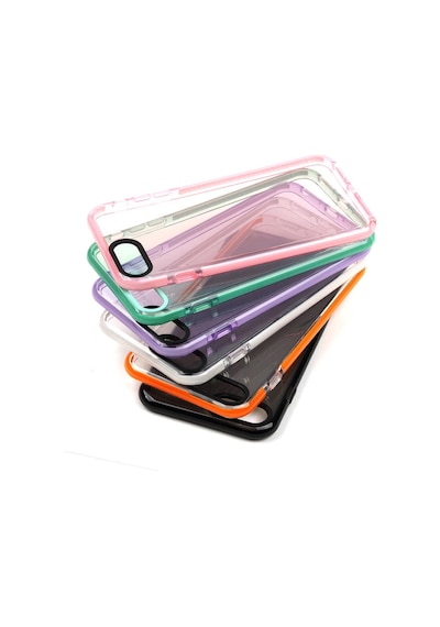 Goocamp Apple Uyumlu iPhone 8 Plus Kılıf Punto Kapak - Mor Mor