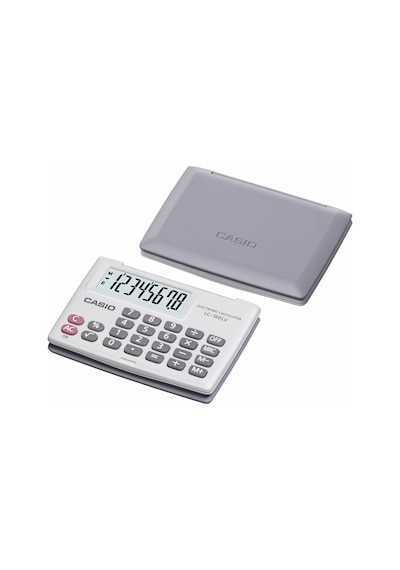 Casio LC-160LV-BK Cep Tipi 8 Hane Hesap Makinesi