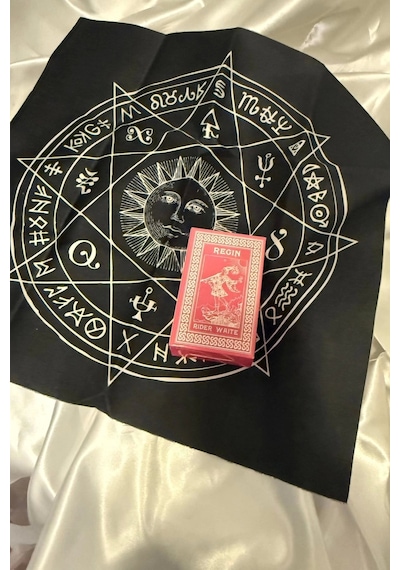 Tarot Orjinal Tarot Kart Regin Collegtive Başlangıç Tarot Destesi Ve Kitabı Ve Örtüsü