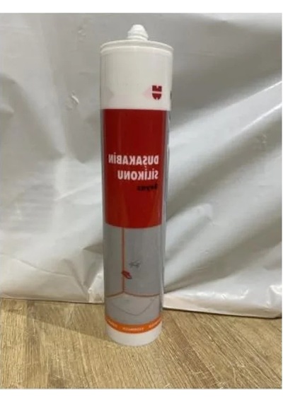 Su Dayanıklı Beyaz Silikon Duşakabin Macunu