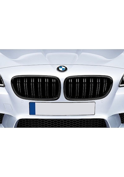 Bmw F10 M5 Piano Black Çift Tırnak Ön Böbrek Panjur